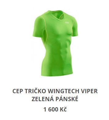 CEP WingTech běžecké tričko